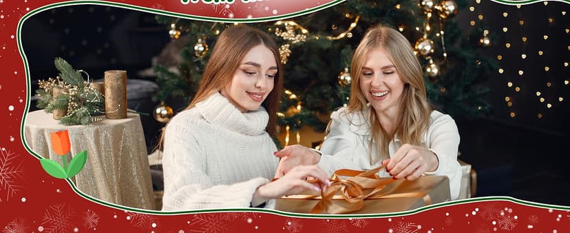 OASSIE Christmas Thank You Gifts for Women Friends - Thank You for Being A Friend Emotional Support Crochet Tulip with Card - Birthday Gifts for Women Friendship, Friend Gift for Coworker Sister