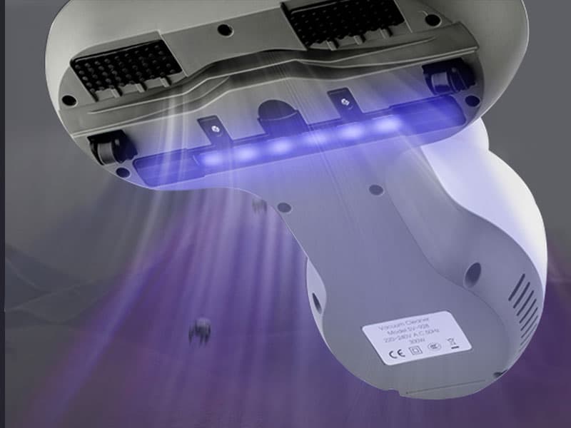 Mattress Vacuum Cleaner, Handheld UV Bed Vacuum Cleaner 16KPa & 12800 Vibrations Per/Min Upgraded Effectively Clean Up Bed, Pillows, Cloth Sofas, Carpets and Ther Fabric Surfaces