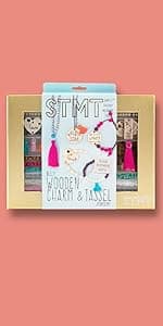 STMT D.I.Y. Hand Stamped , DIY Personalized Stamp Jewelry, Great Teenage Birthday Gift, Unique Handmade Jewelry & Name Plates, Bead Kits for Kids, Teens & Adults Ages 14+