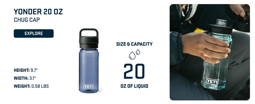 YETI Rambler 18 oz Bottle, Vacuum Insulated, Stainless Steel with Straw Cap, Black Forest Green