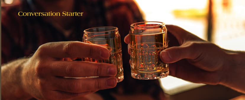 Gifts for Men Dad, Whiskey Decanter Set with 2 Glasses, Unique Gift for fathers day, Husband, Boyfriend, Brother, Anniversary Memorial Day Birthday Gift Ideas, Cool Drinking Accessories for Home Bar