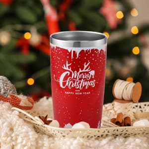 Christmas Tumbler Gift Basket for Mom, Wife, Girlfriend, Sister, Coworkers, Teacher, Nurse - Unique Holiday Gift Box for Women Who Have Everything