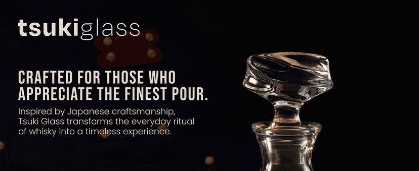 Storm Japanese Crystal Whisky Decanter – 100% Ultra Clarity Lead-Free Crystal – 750ml Elegant Liquor Carafe for Whiskey, Scotch, Bourbon & Spirits