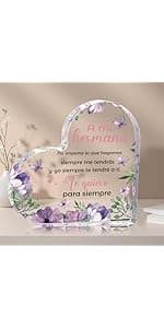 Baby Girl Baptism Gifts, Christmas First Communion Catholic Confirmation Gifts for Newborn BabyGirl, Acrylic Plaque Christian Christening Dedication Baptismal Gift for Teenage, Little Girl