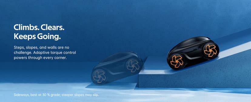 (2025 Upgrade) iGarden Pool Cleaner K36, Cordless Pool Vacuum Robot for Inground & Above Ground Pools, Smart Navigation, 220 Min Runtime, Touchscreen, Self-Parking, Cleans Floor, Wall & Waterline