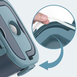 Electric Lunch Box Food Heater, 60-80W Heated Lunch Box for Adults, 12V 24V 110V Portable Food Warmer LunchBox for Car Truck Work with 304 Stainless Steel Container, Driver Trucker Gifts for Dad