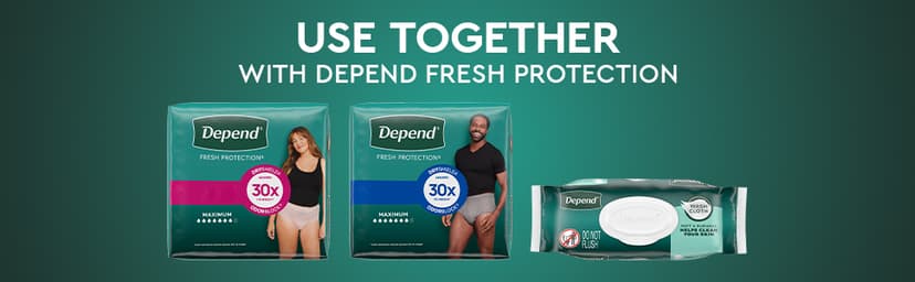 Depend Depend Fresh Protection Adult Incontinence Underwear for Men, Disposable, Maximum, Extra-Large, Grey, 68 Count (2 Packs of 34), Packaging May Vary