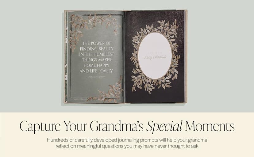 Grandma's Story: A Memory and Keepsake Journal for My Family (Heirloom Story Books and Guided Journals)