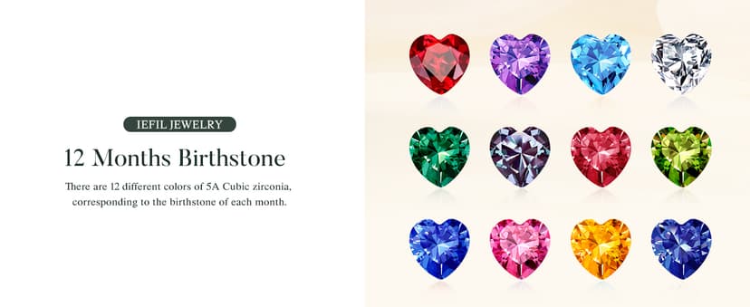 Iefil Christmas Gifts for Mom - 925 Sterling Silver Double Birthstone Necklace, First Mothers Day Gifts for New Mom Jewelry