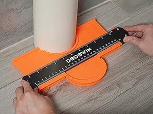 dodowin Contour Gauge Tool,Fathers Day Gifts for Men Birthday Dad Husband Him, Super Gauge Shape Outline Tool for Woodworking, Flooring Measure Tools,Anniversary/Boyfriend Gift