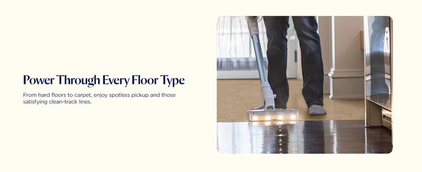 Bissell PowerClean 200W Self-Standing Cordless Vacuum w/Tangle Free Brush Roll, Removeable Battery, Wall Mount, Upholstery Tool & Bright Headlights, 4173