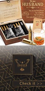 Gifts for Men Dad Husband, Christmas Anniversary Birthday Gifts for Him Boyfriend, Reusable Stainless Steel Whiskey Stones and Whiskey Glasses Set, Cool Burbon Scotch Cocktail Set Gifts