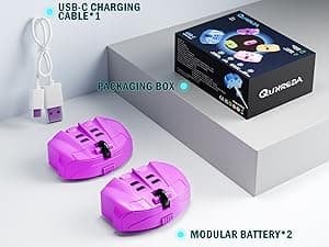 RC Cars, Pink Remote Control Car for Girls, 2.4 GHZ Double Sided RC Stunt Car 360° Rotating Remote Control Crawler with Headlights Car Toys for 6 7 8 9 10 11 12 Girls Birthday Gift Grandkids