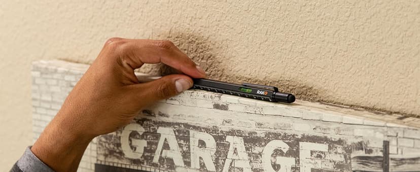 RAK Multitool Pen - Multi-Tool Pens, LED Light, Flathead, Phillips Screwdrivers, Level, Ruler, Bottle Opener, and Stylus. Cool Gadgets Gifts for Men, Dad, EDC Pen Tool, Gift-Ready Box, Pack of 2