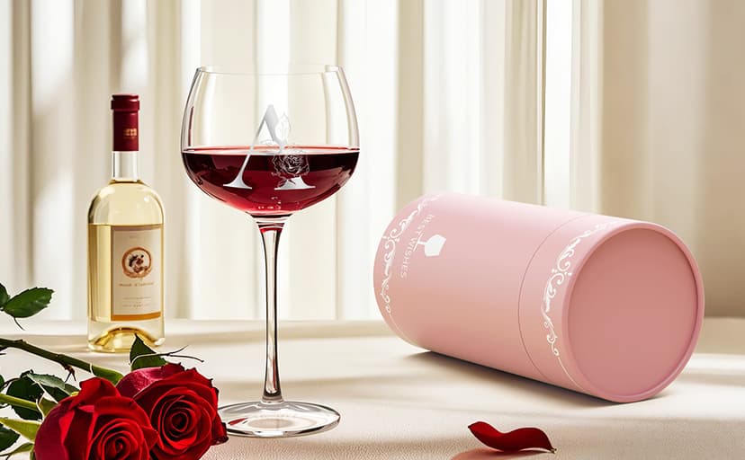 Personalized Gifts for Women, Monogrammed A-Z Wine Glass Customized Gift, Unique Christmas Birthday Gifts for Women Her Mom Friend Sister Wife Daughter Nurse (K)