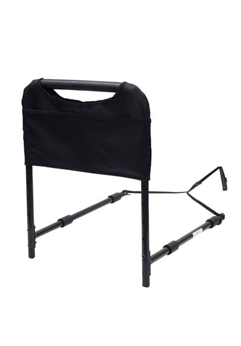 Able Life Tray Table, Adjustable Bamboo TV and Laptop Desk with Ergonomic Stand Assist Safety Handle, Independent Living Aid