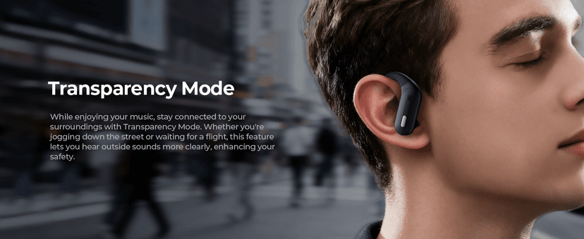 Active Noise Cancelling Wireless Earbuds Bluetooth Headphones 90 Hrs Playtime Ear Buds with Power Display Over-Ear Earphones with Earhooks IPX7 Waterproof Stereo Transparency Headset for Sports/Gym