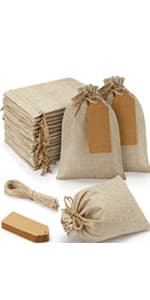 Hopttreely 100PCS Premium Sheer Organza Bags, White Wedding Favor Bags, 4x4.72 Jewelry Gift Bags for Party, Jewelry, Christmas, Festival, Bathroom Soaps, Makeup Organza, Wrapping Supplie