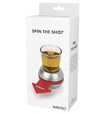 American Designed & Owned, Original Porta Potty Shot Glasses Gag Gift for Men, Top Choice for Number 2 Humor, Funny Shot Glass, White Elephant Gift, Secret Santa and Shot Glass Collectors
