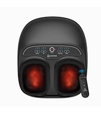 COMFIER Back Massager Seat Cushion with Heat,10 Vibration Motors, Massage Chair Pad,Chair Massager for Pain Relief at Office/Home,Christmas Gifts for Men Women