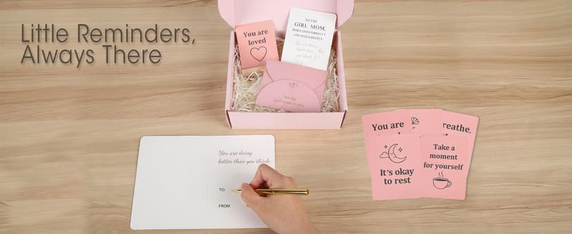 Gifts for Mom from Daughter – Girl Mom Gift Box for Women – Relaxing Self Care Present to Make Mama Feel Loved and Appreciated