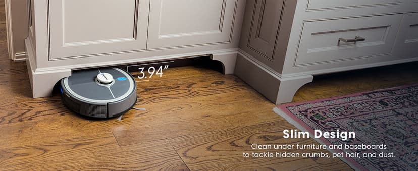 Vacmaster V10i 3-in-1 Robot Vacuum and Mop Combo with Self-Empty Station for 45 Days, LiDAR Navigation,3000Pa Strong Suction, Multi-Floor Mapping for Homes with Pets, Carpet & Hard Floors