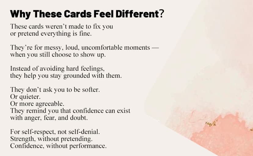 Badass Affirmation Cards - Daily Motivational and Inspirational Cards for Women