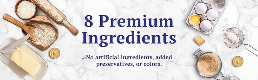 Royal Dansk Holiday Cookie 4 Pack, Exclusive Amazon Multipack of Original Danish Butter Cookies, Festive Tins for Christmas Gifts, Made with Real Butter, Non-GMO Ingredients