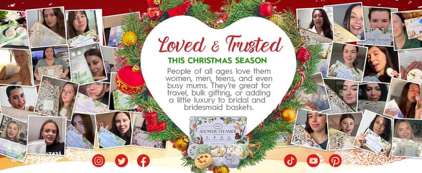 Shower Steamers Aromatherapy BLRIET 8 Pack Gifts for Women, Birthday Christmas White Elephant Gifts Stocking Stuffers for Adults Her Mom Him Home Spa Gym Natural Essential Oil Self Care Relaxation