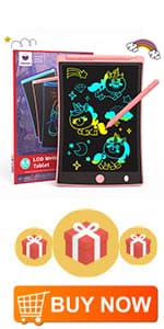 ORSEN 8.5 Inch LCD Doodle Board Tablet Toy - Green Dinosaur Drawing Pad for Kids 2-6 Years Old - Christmas and Birthday Gifts