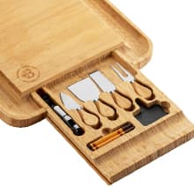 Charcuterie Board Gift Set - Bamboo Cheese Board and Knife Set - Housewarming Gifts for New Home, Wedding Gifts for Couples 2025, Bridal Shower Gifts, Birthday Gifts for Women