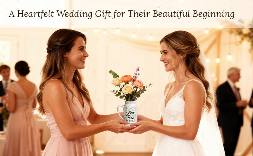 Wedding Gifts for Couples 2026: Love Grows Here & Rings Design - Home Decor Accents for Newlyweds