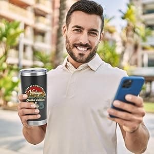 Funny 80th Birthday Gift For Men,Cool Gifts for 80 Year Old Man,80th Birthday Decorations for Men,1945 Gift Idea for Dad Husband Friend Grandpa-20 Oz Vintage1945 Tumbler