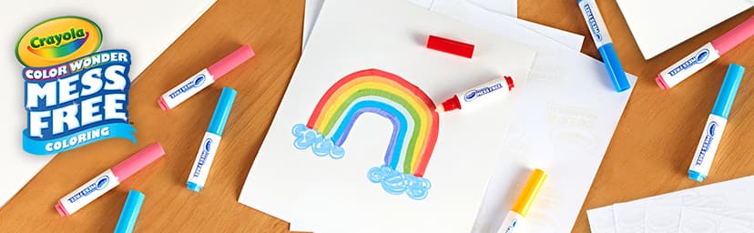 Crayola Color Wonder Magic Light Brush, Mess Free Painting Station for Kids, Gift for Kids, Toddler Toys & Activities, Ages 3, 4, 5