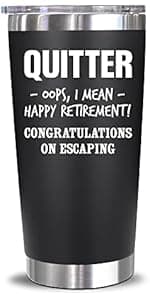 NewEleven First Christmas Retirement Gifts For Men 2025 - Coworker Leaving, Goodbye Gift, Farewell Gifts For Coworkers, Friends, Dad, Grandpa - Retirement Gift From Friend, Colleague - Whiskey Glass