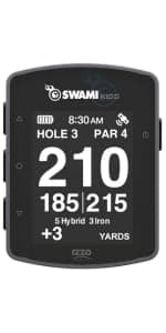 Izzo Swami 6000 Handheld Golf GPS Water-Resistant Color Display with 38,000 Course Maps & Scorekeeper