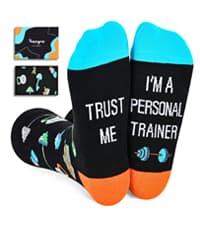Zmart Appreciation Gifts Ideas - Socks for Coach Police School Bus Driver Chef Lawyer