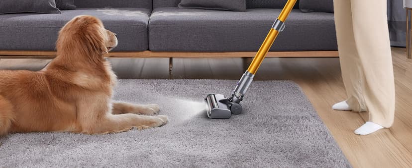 Cordless Vacuum Cleaner, 580W 50Kpa Powerful Stick Vacuum, Up to 70Mins Rechargeable Battery, Vacuum Cleaners for Home Anti-Tangled Lightweight Handheld for Hardwood Floor, Carpets, Pet Hair