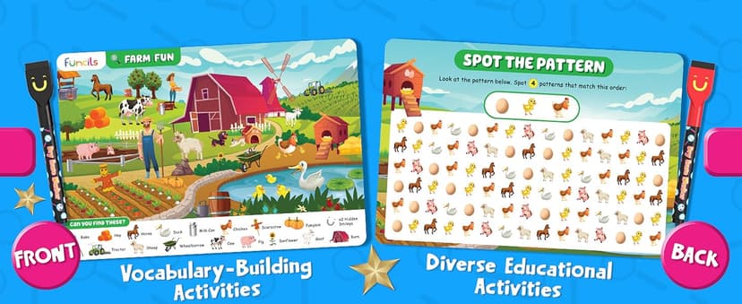 Search and Find for Kids & Toddlers - Preschool Learning Activity Book, Art and Craft Supplies, Seek Find Games, Birthday Gifts for Girls & Boys, Educational Toys for Ages 3, 4, 5, 6 Year Old