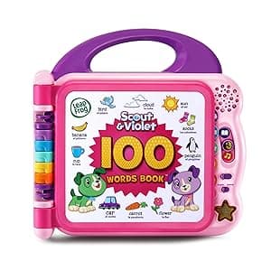 LeapFrog Scout and Violet 100 Words Book, Purple