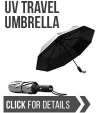 REPEL Windproof Travel Umbrella - Compact & Withstands Winds up to 85MPH , Strongest Premium Auto Folding Umbrella for Rain and Sun - Durable, Light & Portable for Women & Men , Fits Backpack & Cars