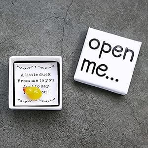 I Love You Gift, Duck Gift, Matchbox Gift, Gift For Boyfriend, Gift For Girlfriend, Valentine's Day Gift