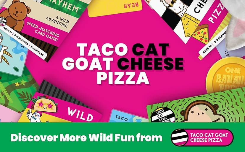 Santa Cookie Elf Candy Snowman Card Game – by Taco Cat Goat Cheese Pizza – Holiday Party Card Game – Great Stocking Stuffer – Fun for Kids, Teens, Adults and Family - 10 Min Ages 7+