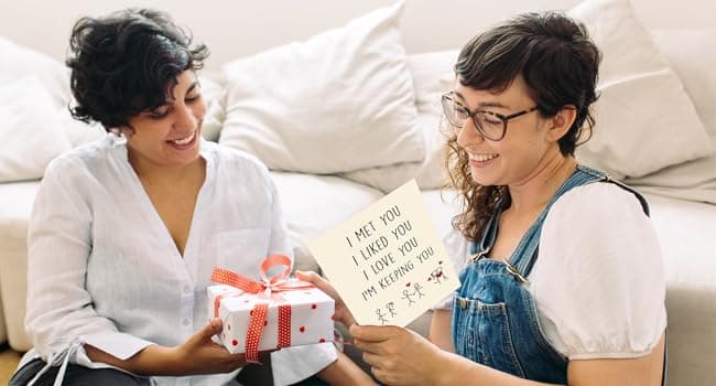 Cheerin Anniversary Day Cards for Him and Her - Romantic Greeting Card with Envelope - Sweet Birthday Card for Husband Wife Girlfriend Boyfriend