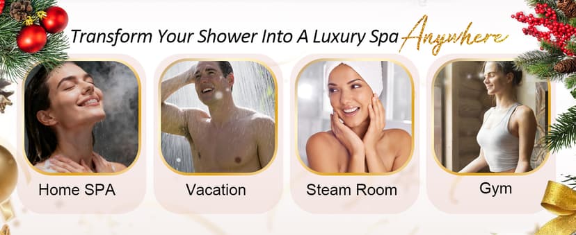 Shower Steamers Aromatherapy Birthday Gifts for Women - 8 Pack Christmas Stocking Stuffers 2025 for Adults Teens Women Mom Her Wife, Home Spa Shower Bombs for Self Care Relaxation with Essential Oils