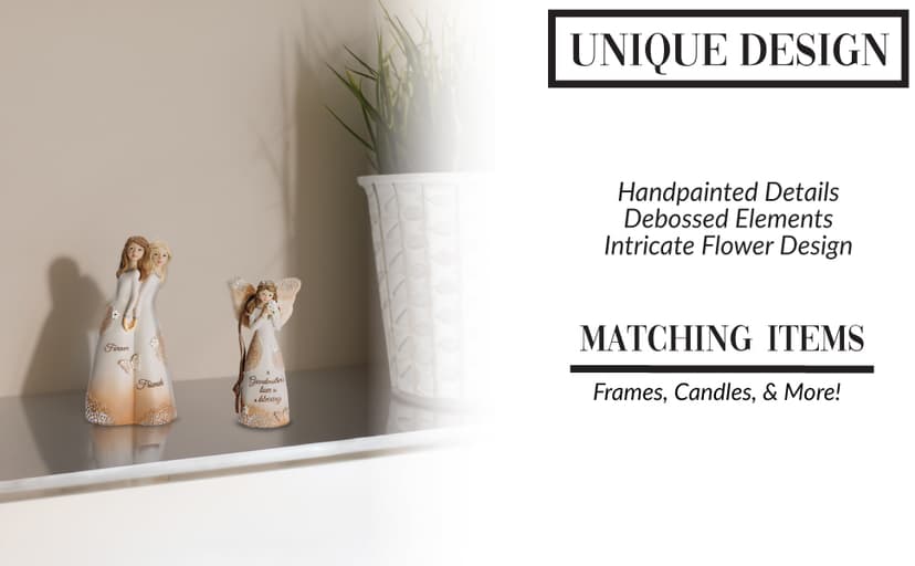 Pavilion Gift Company 19110 Forever Friends Figurine, 5-1/2", White, Rose