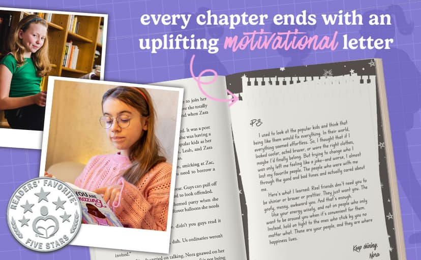 P.S. You Are Amazing: Inspiring Stories for Teen Girls about Self-Esteem, Friendship, and Mindset (Inspirational Gifts for Teen Girls)