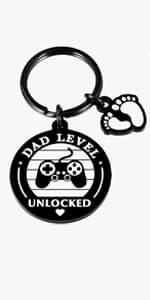 New Dad Gifts for Men: First Fathers Day Keychain