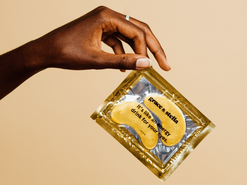 grace & stella Award-Winning Skin Care Set - Birthday Gifts for Women - Travel Essentials with Gold Eye Masks, Hyaluronic Acid Serum & Rose Spray - Bachelorette Party Favors, Teen Girl Gifts - Vegan