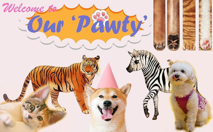 FreeNFond Funny Animal Paw Socks Gag Gifts for White Elephant Gift Exchange